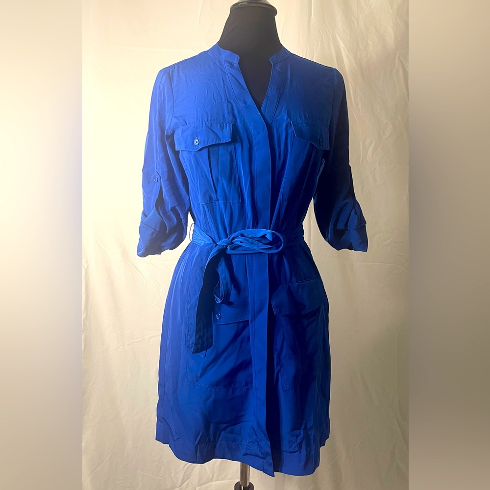Blue dress